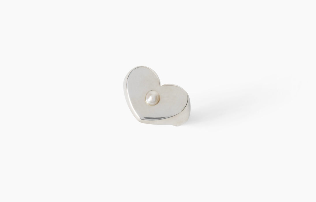 Pearly Heart Ring
