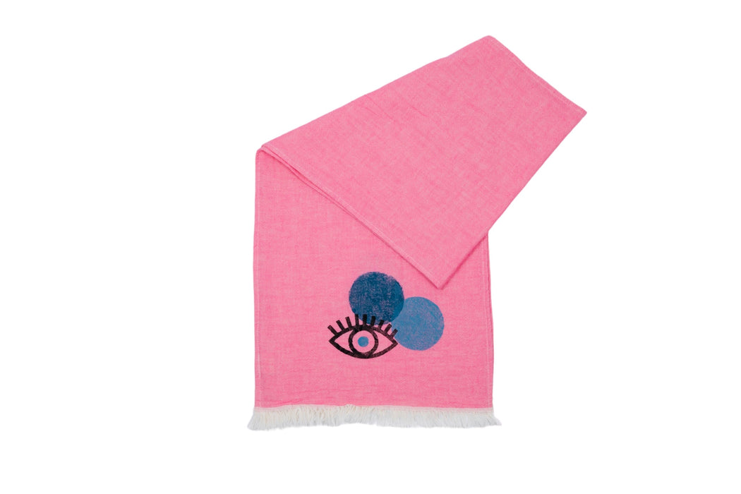 Pink Eye Scarf