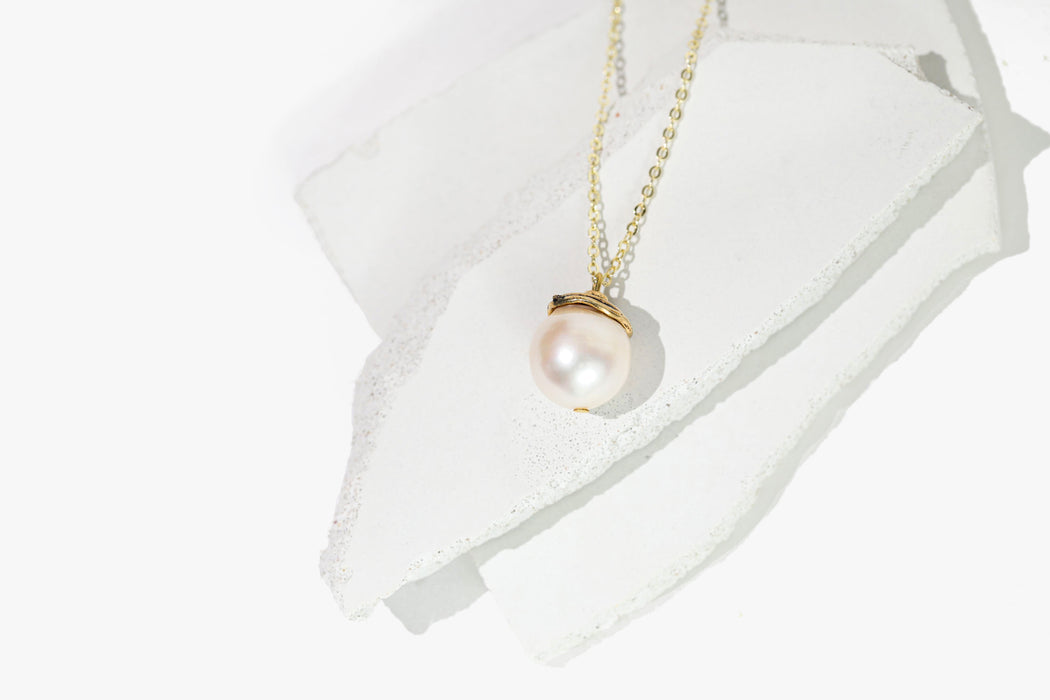 Natural Baroque Pearl Necklace